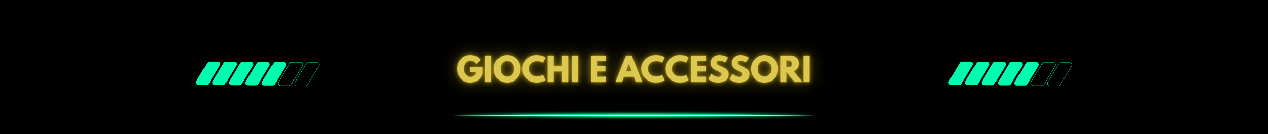 Banner Giochi e accessori in offerta