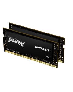  Kingston 32GB 3200MHz DDR4 CL20 SODIMM (Kit of 2) FURY Impact - KF432S20IBK2/32