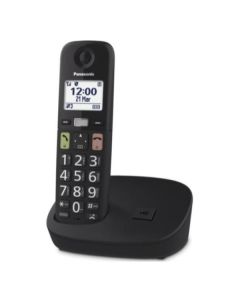 PANASONIC CORDLESS TASTI GRANDI BLK VIVAVOCE - KX-TGU110EXB 