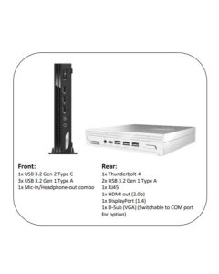 MSI PC Desktop - PRO DP10 12M-096IT 8GB/512  - 00-B0A621-096 