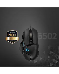 LOGITECH MOUSE G502 HERO HIGH PERFORMANCE NERO - 910-005470