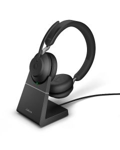 JABRA  EVOLVE2 65 UC STEREO BLACK con base di ricarica - 26599-989-989 