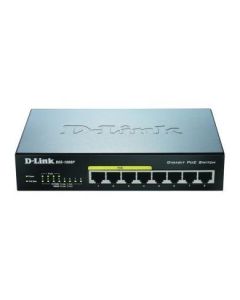 D-Link  Switch -  desktop Gigabit PoE a 8 porte  DGS-1008P/E