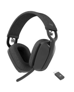 LOGITECH Zone Vibe Wireless UC wireless headset - GRAPHITE - 981-001199 
