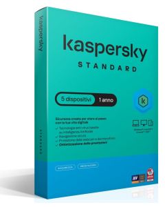 KASPERSKY  antivirus Full licenza 12 mesi per 5 device - KL1041T5EFS-SSB