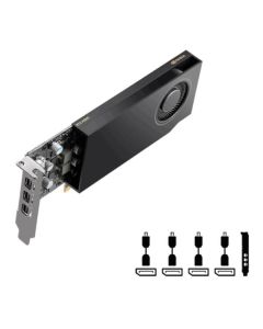 PNY VGA Schede Grafiche Quadro RTX A400 4GB Smallbox - VCNRTXA400-SB