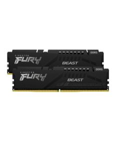 Kingston Fury Beast 64GB (32GB x2) DDR5 6000MT/s Nero Non ECC DIMM - KF560C36BBEK2 - 64