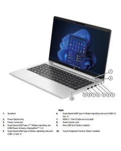 HP Notebook ProBook 445 G10 8G/512 Ryzen7 - 816Q4EA 