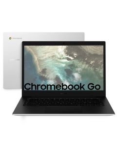 Samsung Galaxy Chromebook Go N4500 35,6 cm (14") HD Intel® Celeron® N 8 GB LPDDR4x-SDRAM 64 GB eMMC Wi-Fi 6 (802.11ax) ChromeOS Argento -XE340XDA-KA2IT