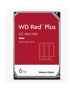 Western Digital Red Plus WD60EFPX disco rigido interno 3.5" 6 TB Serial ATA III - WD60EFPX