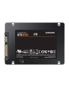 Samsung 870 EVO 4 TB 2.5" Serial ATA III V-NAND - MZ-77E4T0B/EU