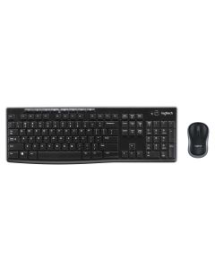 LOGITECH MK270 Combo Tastiera italiana  e Mouse Wireless per Windows Mouse Compatto - 920-004512