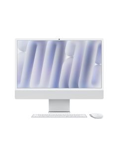 APPLE  PC All In One - iMac da 24 pollici con vetro nano-texture: chip Apple M4 SSD da 256GB, 16GB - Argento  - MD3H4T/A 