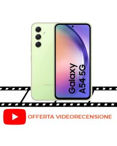 Samsung Galaxy A54 5G Dual Sim 256GB A546 - Lime Green - EUROPA [NO-BRAND] - APERTO PER LA NOSTRA VIDEORECENSIONE