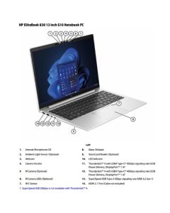 HP Notebook EliteBook 835 G10 4G LTE 16G/512 - 818H2EA 