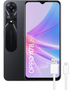 OPPO A78 5G Dual Sim 8GB / 128GB - Black - GAR. ITALIA - TIM