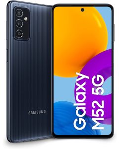 Samsung Galaxy M52 5G Dual Sim 128GB [6GB RAM] M526 - Black - EUROPA [NO-BRAND]
