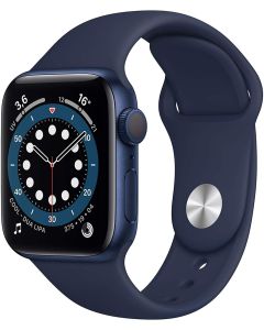 Apple Watch Series 6 Cellular 40mm (2020) Blue Aluminium - Blue Sport Band - EUROPA [ NO-BRAND]