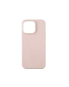 Cover Silicone per iPhone 14 Pro 6,1 Pollici, Antiurto con Fodera in Microfibra - Rosa chiaro