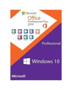 MICROSOFT Windows 10 Pro + Office 2019 Pro Plus Licenza Elettronica - Product Key