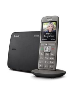 GIGASET CL660 CORDLESS GRIGIO CON VIVAVOCE  - S30852H2804K101 