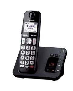 PANASONIC CORDLESS CON VIVAVOCE - SEGRETERIA - KX-TGE260JTB 