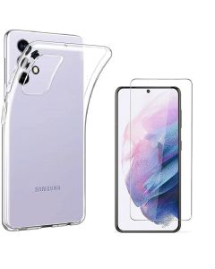 Kit Protezione - Cover + Pellicola in vetro per SAMSUNG GALAXY A52 e A52s 