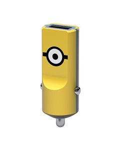 Tribe Car Charger CCR12100   Caricabatterie da Auto USB Fast Charge 2.4A Minions Carl - Yellow