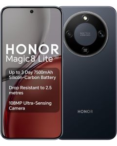 Honor Magic8 Lite 5G Dual Sim 8GB / 512GB - Midnight Black - EUROPA