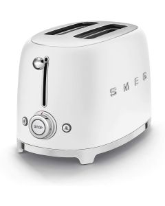 Smeg 50's Style Tostapane 2 fette TSF01WHEU - Bianco Opaco