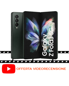 Samsung Galaxy Z Fold3 5G 256GB [12GB RAM] F926B - Green - EUROPA [NO-BRAND] - APERTO PER VIDEORECENSIONE