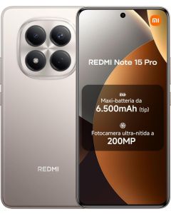 Xiaomi Note 15 Pro 4G 256GB - Titanium - EUROPA