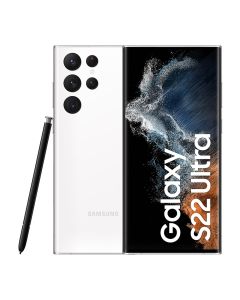 Samsung Galaxy S22 Ultra 5G Dual Sim 128GB [8GB RAM] S908 - Phantom White - EUROPA [NO-BRAND]