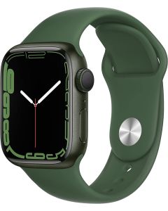 Apple Watch Series 7 (2021) 41mm Green Aluminium Case with Clover Sport Band - Green -  EUROPA [NO-BRAND]