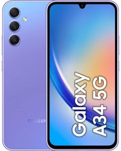 Samsung Galaxy A34 5G 6GB / 128GB A346 - Violet - EUROPA [NO-BRAND]