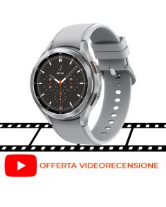 Samsung Galaxy Watch4 Classic Bluetooth 46mm R890 - Silver - EUROPA [NO-BRAND] - APERTO PER VIDEORECENSIONE