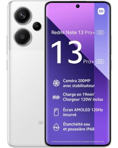 Xiaomi Redmi Note 13 Pro+ Dual Sim 5G 12GB / 512GB - White - EUROPA [NO-BRAND]