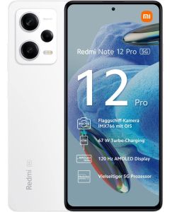 Xiaomi Redmi Note 12 Pro 5G Dual Sim 8GB / 256GB - White - EUROPA [NO-BRAND]