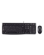 LOGITECH MK120 Combo Tastiera italiana e Mouse con Filo per Windows, Mouse Ottico Cablato, USB Plug-and-Play - 920-002543