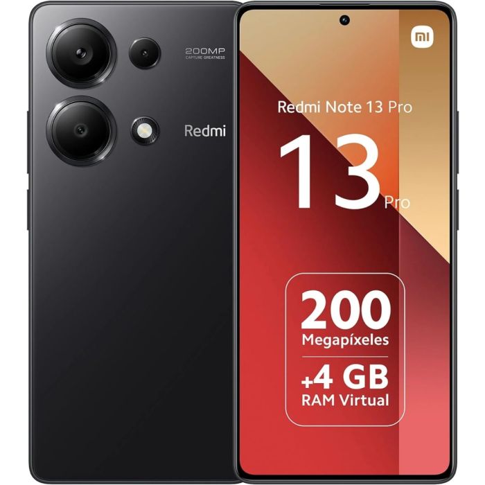 Xiaomi Redmi Note 13 Pro 4G LTE Dual Sim 12GB / 512GB - Black - EUROPA