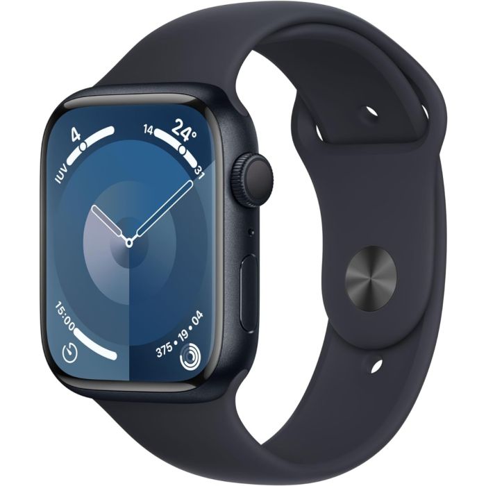 Apple Watch Series 9 2023 45mm Aluminium with Sport Band M L Midnight EUROPA Tecnosell