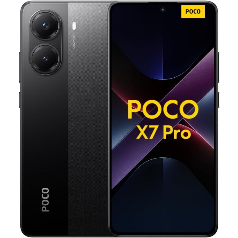 POCO X7 Pro 256Gb ブラック Xiaomi Poco X7 Pro 5G Dual Sim 8GB / 256GB - Black - EUROPA [NO-BRAND]