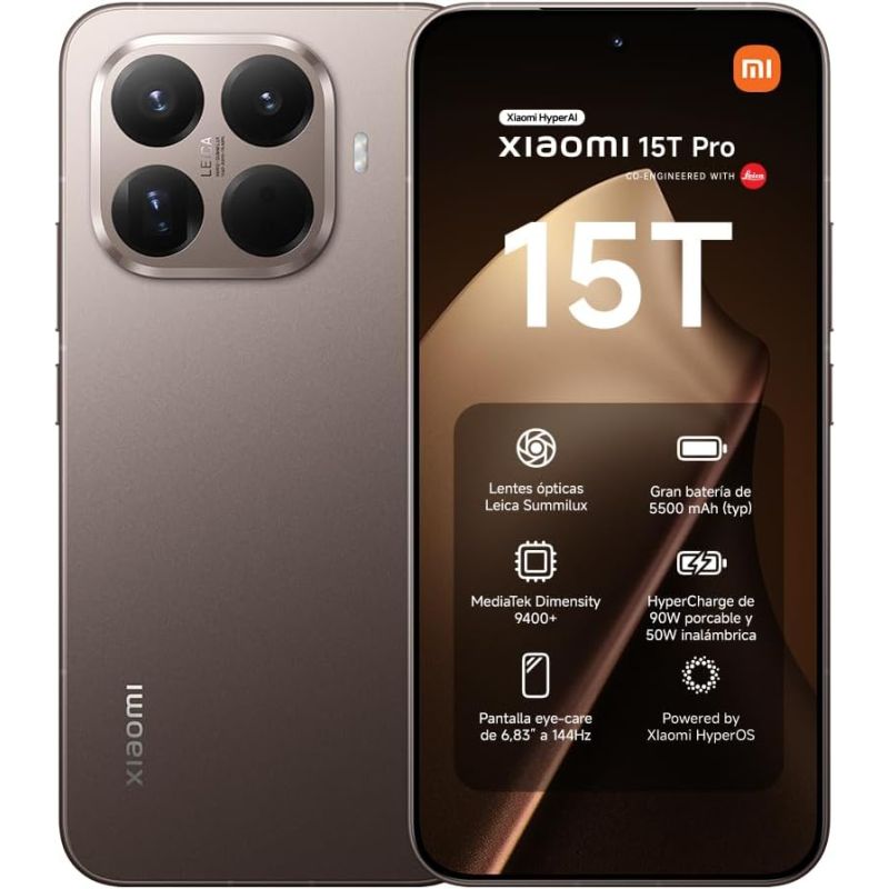 Xiaomi 15T Pro 256GB モカゴールド Xiaomi 15T Pro 5G Dual SIM 12GB / 256GB - Gold - EU Version